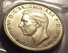 Australia 1937 George Vi Crown 1 008 000 Mintage 0925 Silver  0 841 Oz Of Silver