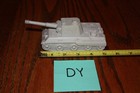 Vintage Marx Battleground Light Gray German  351 Army Tank Dy - Mpc  Timmee