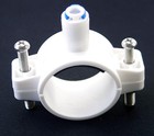 1 4  Drain Saddle Valve Clamp For Ro Systems  1 4  Quick Fit Connector