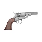 22-1259g Denix Old West Replica M1849 Grey Finish Pocket Revolver Non-firing Gun