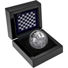 Chess Bishop Black Proof 1 Oz Silver Coin 1  Niue 2027