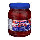 Big John s Ready To Eat Red Hots Pickled Sausage 32oz Jar Protein 10g Delicious