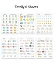 Baby   s First Year Milestone Planner Stickers For New Mom  Baby Milestone Scra   