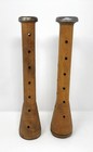 Wooden 12    Tall Beehive Bobbin Spools Industrial Textile Vintage
