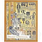 Tim Holtz Stampers Anonymous  seasonal Catalog  1  Rubber Cling Stamp Set Cms174