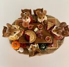 Wee Forest Folk   Family Gathering Thanksgiving New Mint With Box