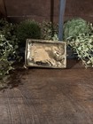Vintage Virginia Metalcrafters Brass Irish Setter Dogs Ashtray  4 1 2 X 3 1 4 