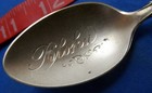 5 5  Rare Honolulu Hawaii Aloha Antique Sterling Silver Souvenir American Spoon