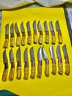 Lot Of 20 Damascus Steel Knives With Handle   Dollar Sheet Bulk Wholesale Knives