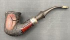 Lou s Tobacco Row Estate Briar Tobacco Smoking Pipe Made In Italy  splitting 