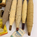Vintage Weaving Shuttle Bobbin Lot Thread Textile Loom Sewing Notions 12 Pc
