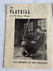 1950 Playbills Imperial Theatre Peter Pan Empire Theatre Member Of The Wedding
