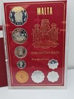 Malta 1972 8 Coins Proof Mint Set - 1st Decimal Coinage  See Pictures Attached