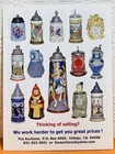 Fox Auctions Auction Catalogue Price Guide Beer Steins Flask Mar 14 2012