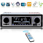 12v Fm Car Stereo Radio Bluetooth 1 Din In Dash Handsfree Sd usb Aux Head Unit
