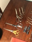 Vintage Scissors Lot 32 Pair  Usa Italy Germany Japan Klein Wornlein F  Koeller