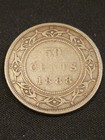 1888 Newfoundland 50 Cents Silver Coin  20 000 Mintage 