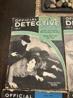 Lot Of Four  Vintage 1940s Official Detective Stories Magazine  true Crime 