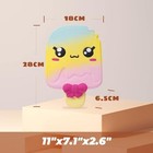 Jumbo 11  Kawaii Popsicle Squishy Toy - Scented  Soft  Slow Rising Stress Relief