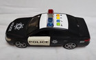 Heavy Duty Plastic Vehicle Police Car Friction Powered W  Light   Sounds Works 