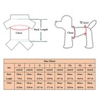 Xs-4xl Christmas Dog Clothes Winter Pet Clothing Hoodie Clothes For Puppy Cat 