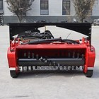 Heavy Duty Attachment 46in Forestry Mulcher For Bobcat Skid Steer Loader