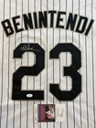 Chicago White Sox- Andrew Benintendi Autograph Pinstripe Nike Jersey Jsa Cd81135