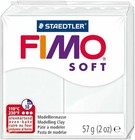 Fimo Soft Polymer Oven Bake Modelling Clay - 57g Blocks - Set Of 6 - White