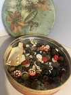Estate Sale Find 1 5 Lbs Mixed Lot Antique Vintage Sewing Buttons - As Found