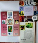 Stained Glass Pattern Book Lot  3    Lamps  Mirrors  Frames  Candle Holders Etc 