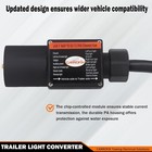 Vehicle To Trailer Light Converter American 7-way To European 13-pin Connector