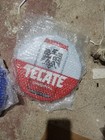 Tecate Beer Bottle Cap  Round Metal Sign Bar Pub Signs - Mancave Wall Decor