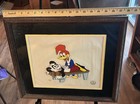 Walter Lantz Woody Woodpecker   Andy Panda Sericel Framed Le 870 1000