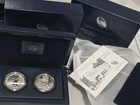 2013-w American Silver Eagle 2 Coin Uncirculated Set - Reverse Proof   Enhanced