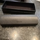 Prada Unisex Black Hard Case For Glasses   Sunglasses Eyeglass Case W  Box