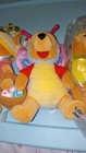Disney Store Lot Of 5 Mini Bean Bag Plush Nwt Assorted Winnie-the-pooh  