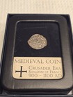 Medieval Coin - French Denier From 900-1100 Ad - Crusades With Coa