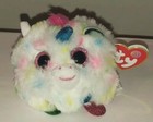 Ty Puffies  beanie Balls  Harmonie The Unicorn  4 Inch  New Stuffed Animal Toy
