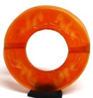 Chinese Han Dynasty Natural Hetian Agate Carved Horse Carriage Pattern Yubi Yubi