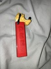 Vintage Walt Disney Pluto Pez Dispenser Red Stem - No Feet Made In Austria