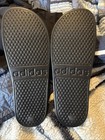 Adidas Men s Adilette Aqua Striped Slide Size 11 New In Box With Tags Black