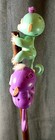 Wowwee Fingerlings Interactive Electronic Purple Monkey Mia Turquoise Monkey Zoe