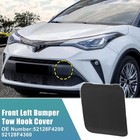 Unpainted Front Left Bumper Tow Hook Cover For Toyota Chr 2021-2022 Front Bumper