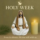 Jesus Christ Statue Meditation Jesus  5 Inch Hand-painted Decorative Statue     
