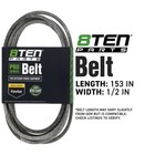 8ten Blade Spindle Belt Kit For John Deere Z425 Z445 Z435 Eztrak M143520 54 Inch
