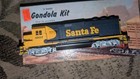 Bachmann Ho Scale Emd Gp40 3507 Locomotive Train Diesel Santa Fe Flyer Dcc Used
