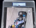 Lewis Hamilton  7x F1 Champion Grand Prix Goat  Signed Photo Auto Card Psa W loa