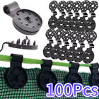 100 Pcs Upgrade Shade Cloth Heavy Duty Lock Grip - Shade Cloth Plastic Clips