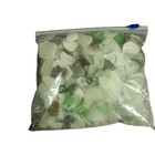 Genuine Beach Glass  Glass Rocks  Tumbled  Green  White  Brown Mix 1lb