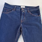 Jacob Cohen Scott Straight Regular Blue Denim Jeans 35x30 Cotton Blend Button